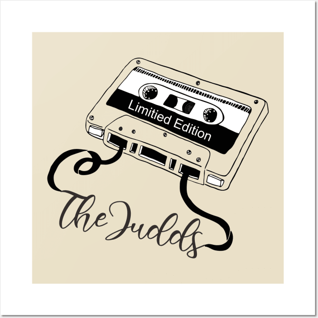 The Judds - Limitied Cassette Wall Art by blooddragonbest